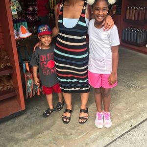 Striped summer dress